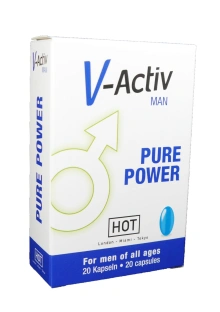 V-Activ dla Mężczyzn Pobudza Erekcję 20 caps | 100% ORYGINAŁ| DYSKRETNA PRZESYŁKA